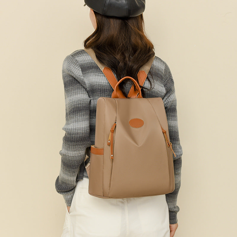 Waterproof Oxford Cloth Anti-theft Travel Backpack