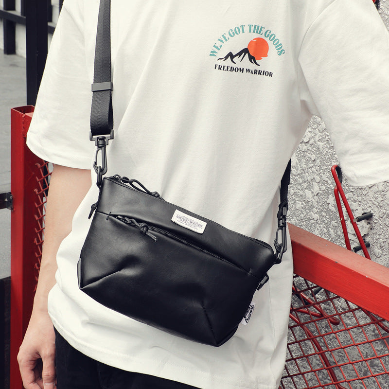 Casual Men's Shoulder Bag Fashion Trend Hip Hop Messenger Bag
