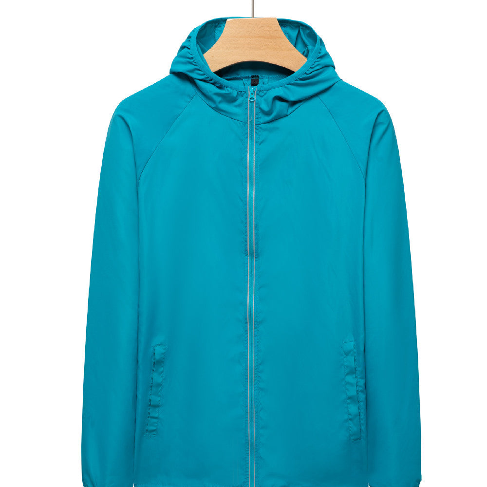Sun Protection Clothing Men's Summer Thin Breathable Skin Clothing Coat Outdoor
