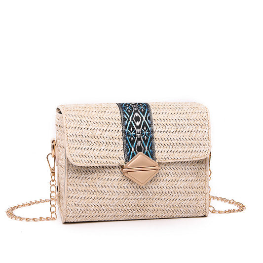 Fashionable wild simple casual girl chain bag