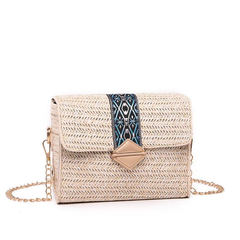 Fashionable wild simple casual girl chain bag