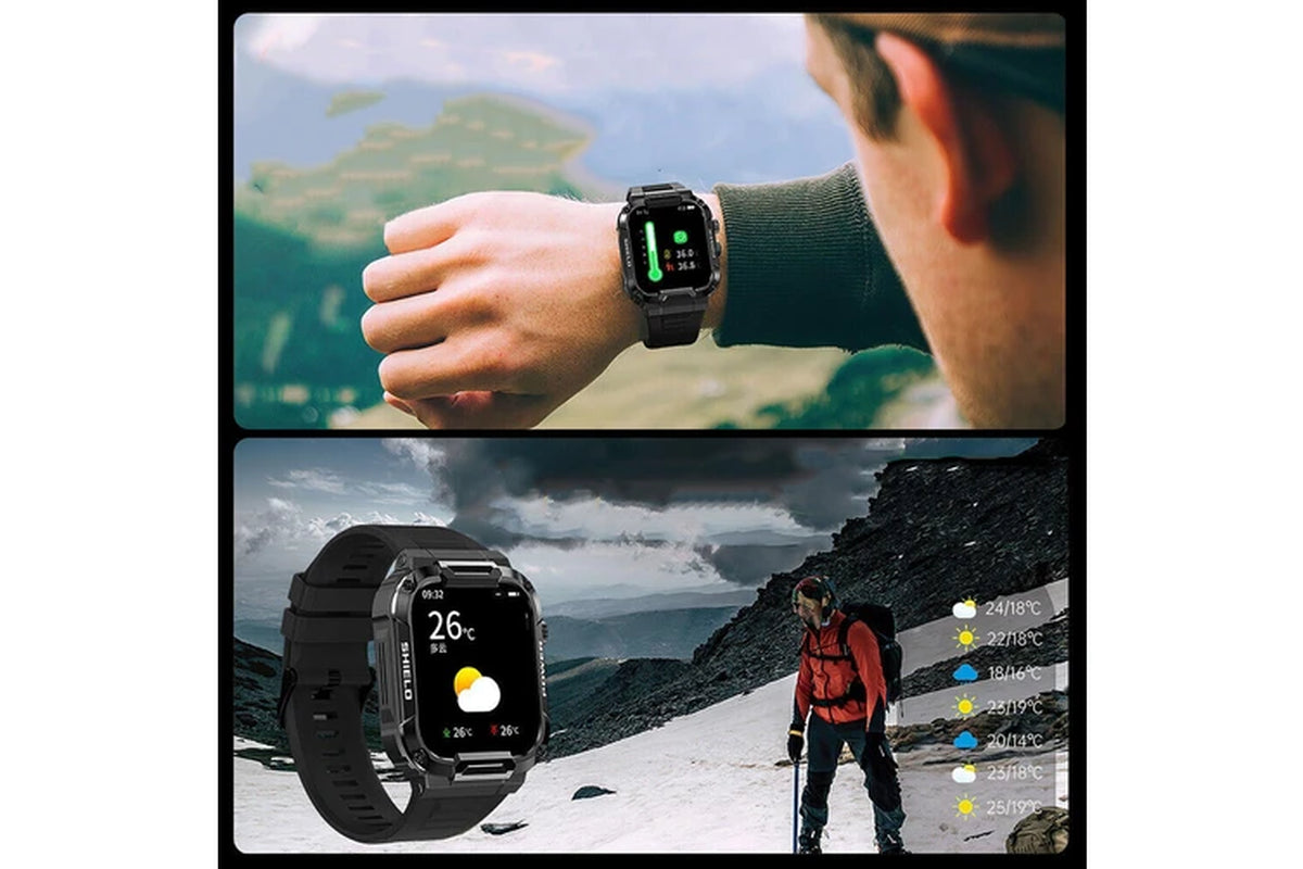 Health Tracker Rugged Smart Watch