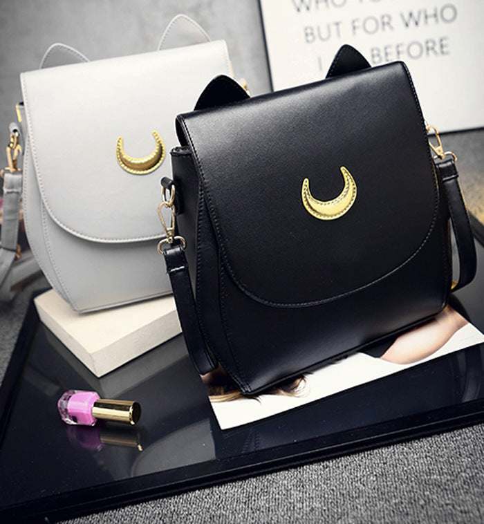 In the spring of , the new version of sailor Luna bangalor Fashion Shoulder Bag Backpack kitten
