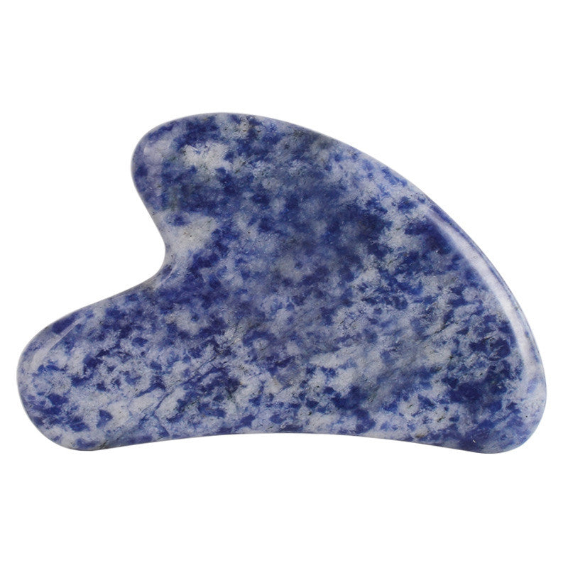 Blue dot finger type beauty scraping board