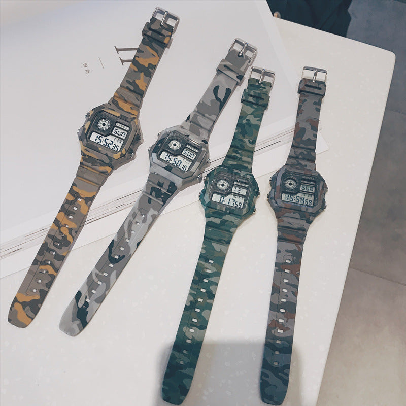 Men's Trendy Fashion Waterproof Sports Leisure Electronic Watch