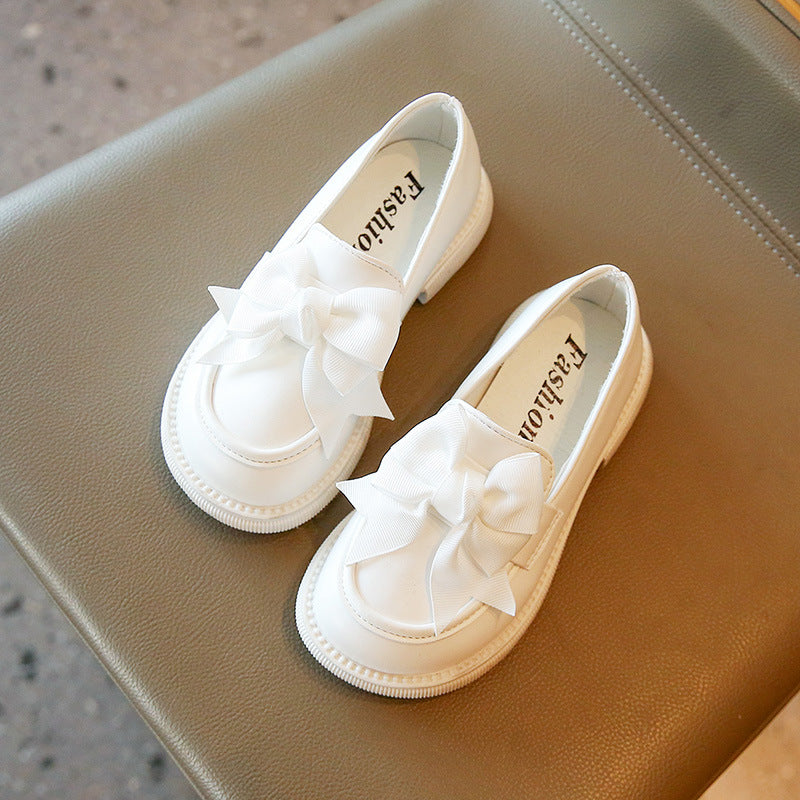 Girls' Round Head Butterfly Casual Shoes