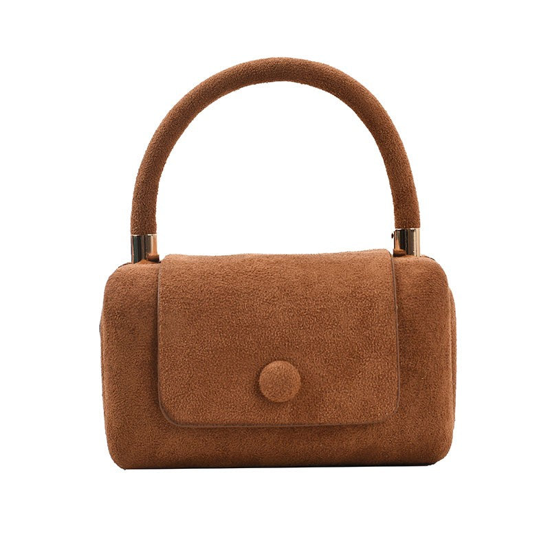 Women's New Popular Frosted One-shoulder Messenger Handbag