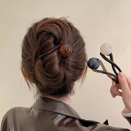 High Sense Vintage Pearl Bobby Pin Women
