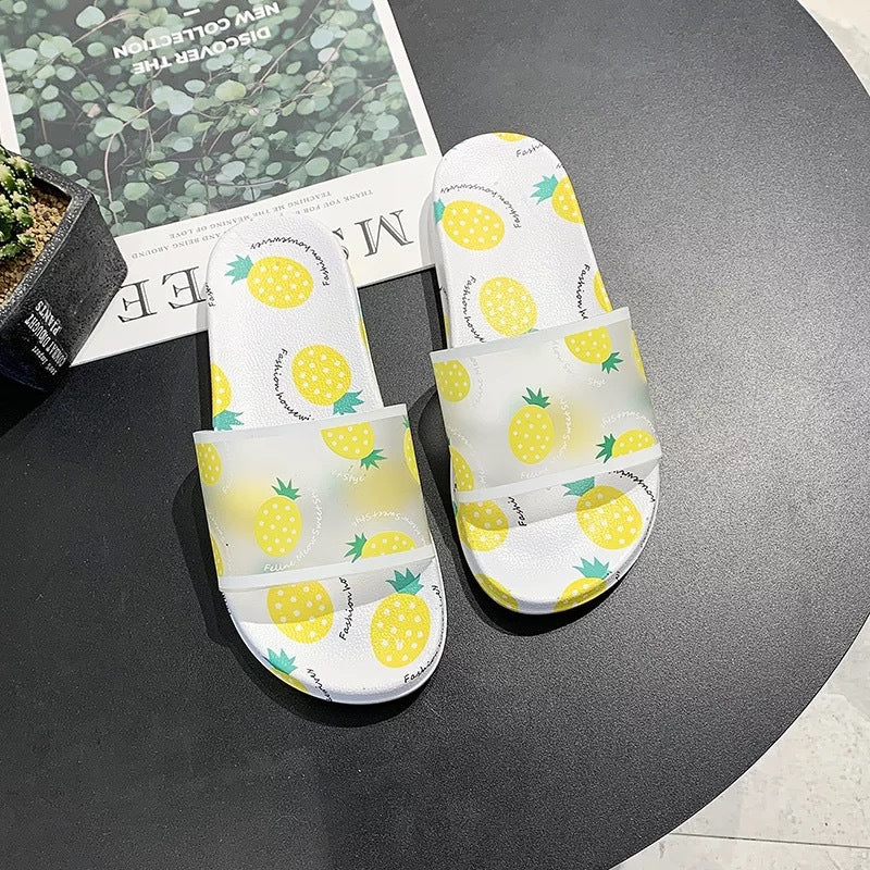 Women's sandals indoor antiskid PVC slippers