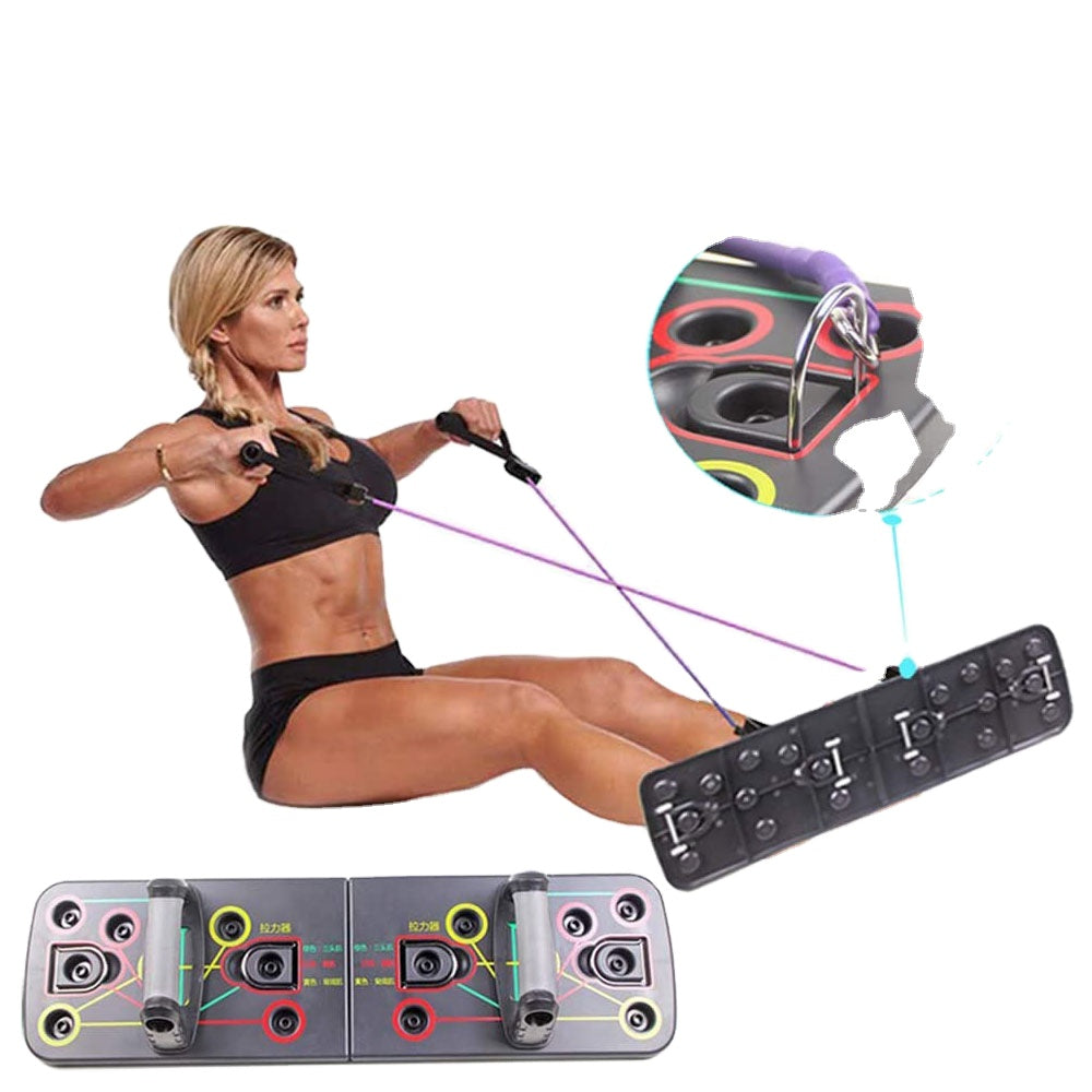Multifunctional Push-up Folding Board Pull Rope Combination Bracket