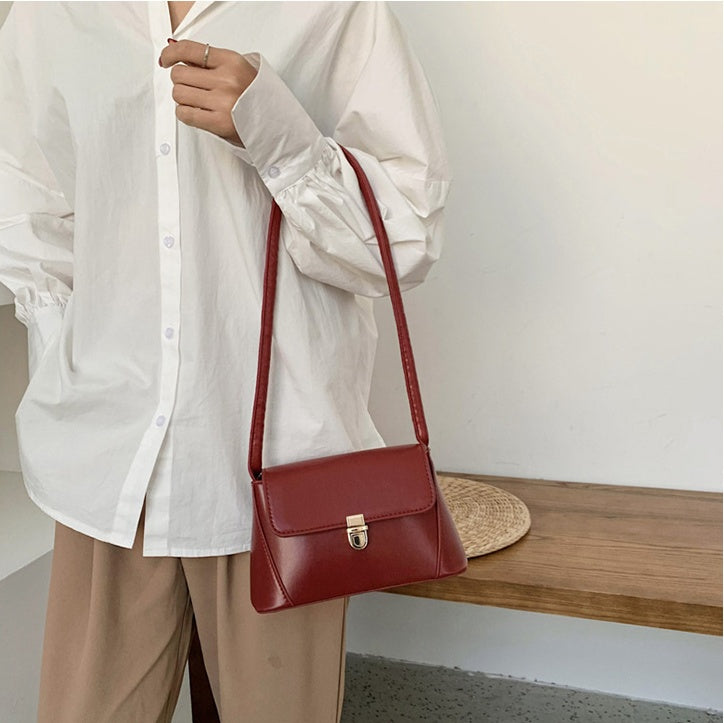 French niche retro armpit bag