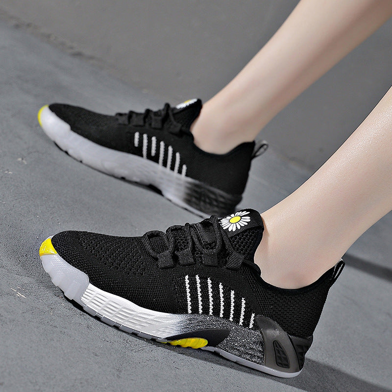 Women's Korean Style All-match Sports Breathable Shoes