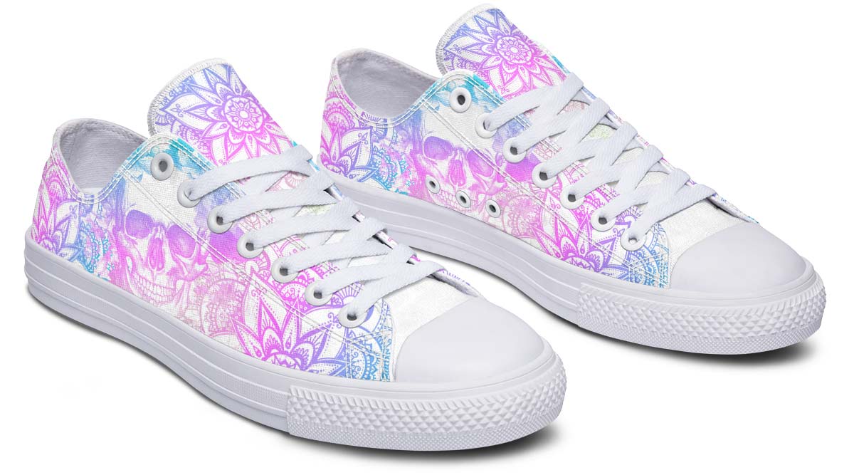 Fashion Print Couple Low-Top Canvas Shoes