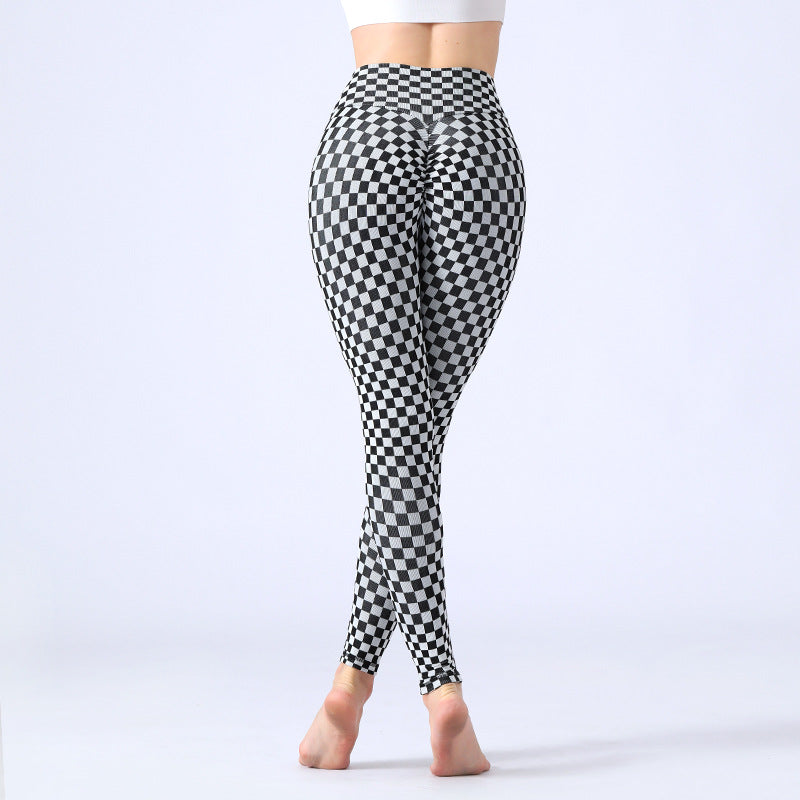 Women's Fashion Casual High-waisted Hip-lifting Yoga Pants