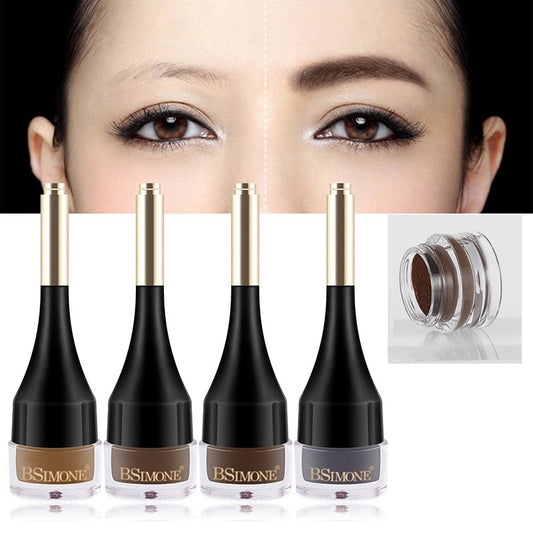 Air Cushion Eyebrow Skin care lotion Smooth Long-lasting Natural Three-dimensional Waterproof And Sweat-proof