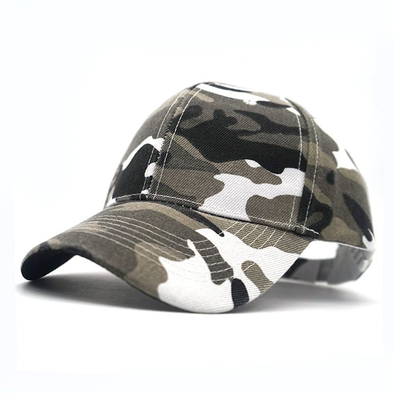 Sommerlejr Udendørs Bomuld Camouflage Baseballkasket