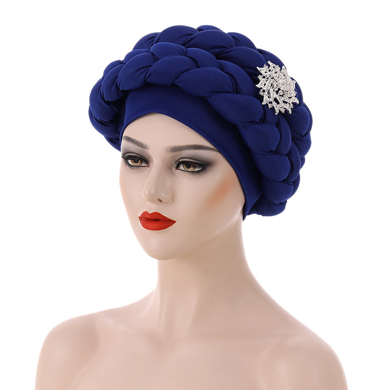 Woven Woven Hat Plus Accessories Toque
