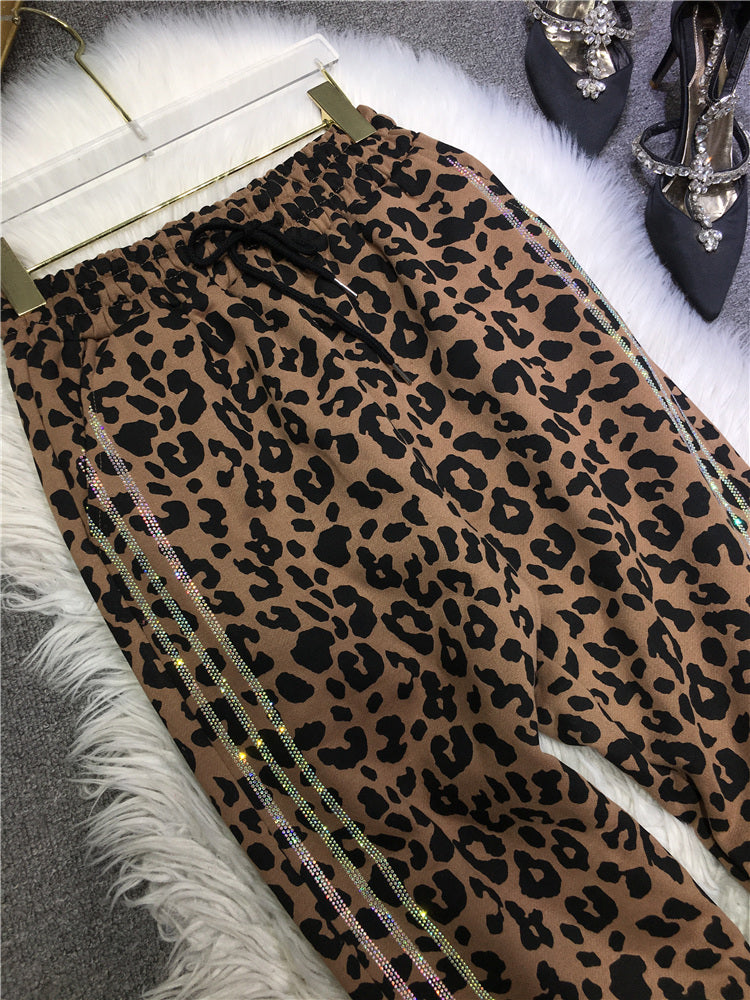 Women's Elastic Waist Thin Casual Pants