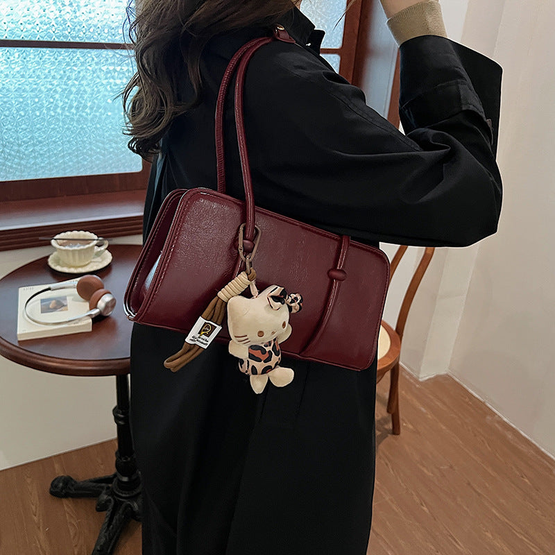 Womens Vintage Pendant-style Fashionable Underarm Bag