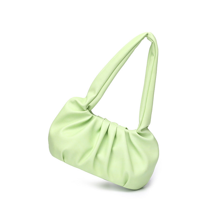 Wrinkled fashion fashionable underarm bag