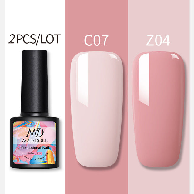 MAD DOL pure color nail polish