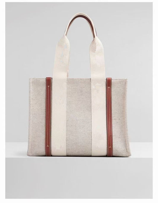 Tote Bag One Shoulder Korean Version Of Large-capacity Canvas