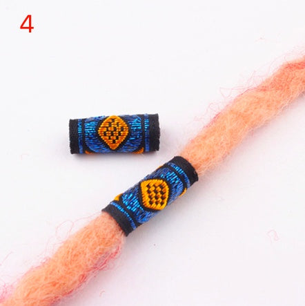 10 Pcs / Lot colorful mix fabric hair braid