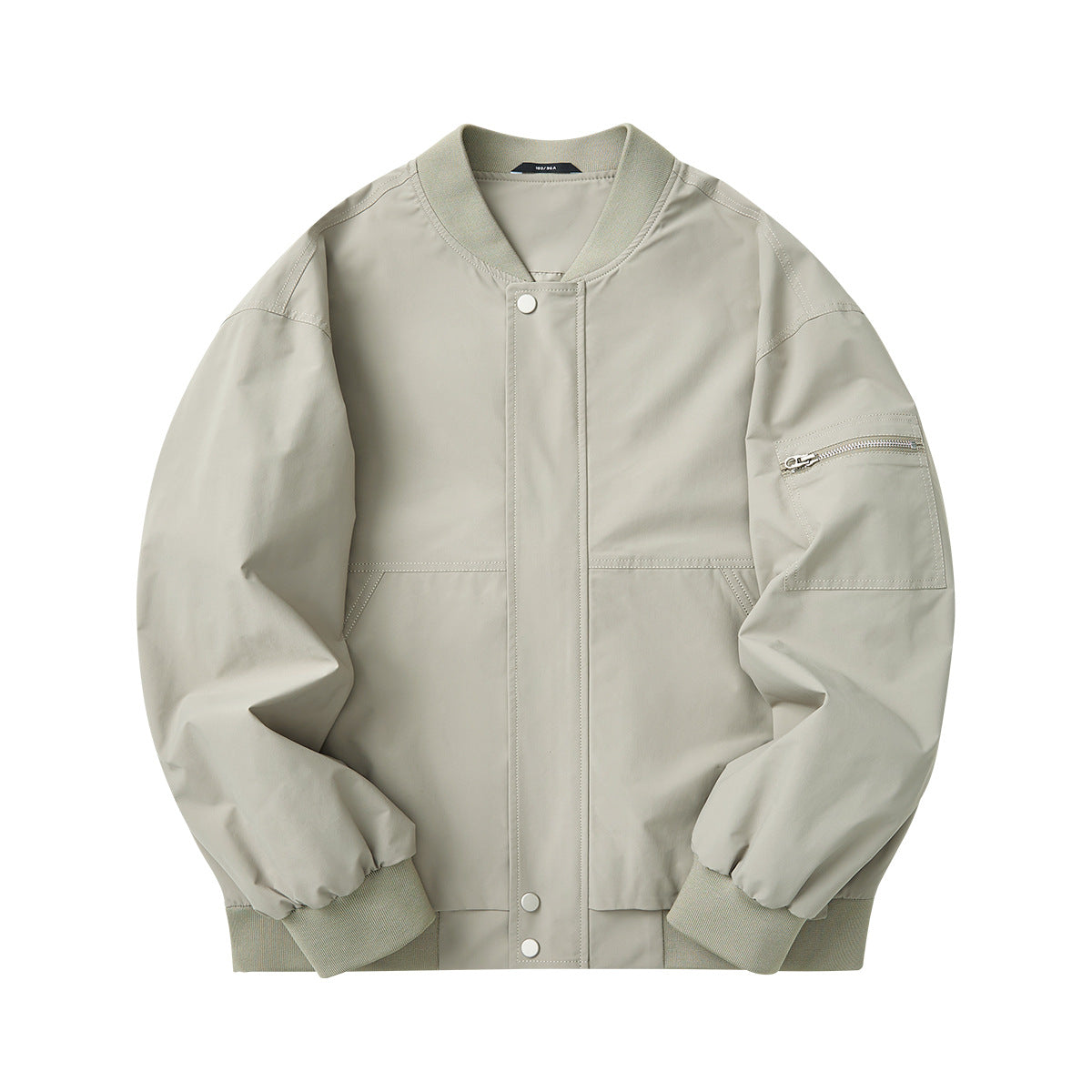 Spring Solid-Colored Mens Casual Jacket