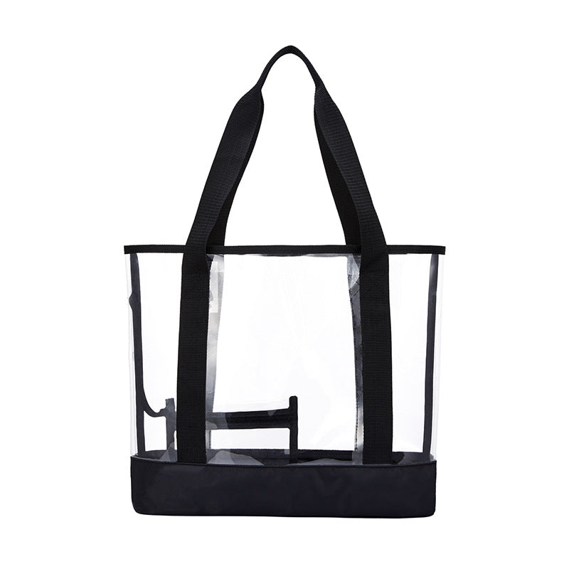 Gennemsigtig gelétaske Koreansk mode Damer Strand One-shoulder