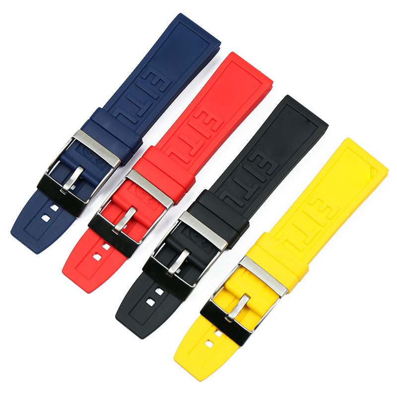 Waterproof silicone strap