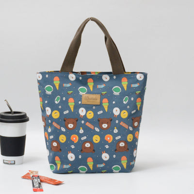 Tote Waterproof Oxford Cloth Handbag Cute Children Mother And Baby