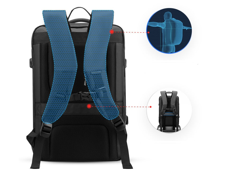 Men's Backpack Large Capacity Laptop Shoulder Bag