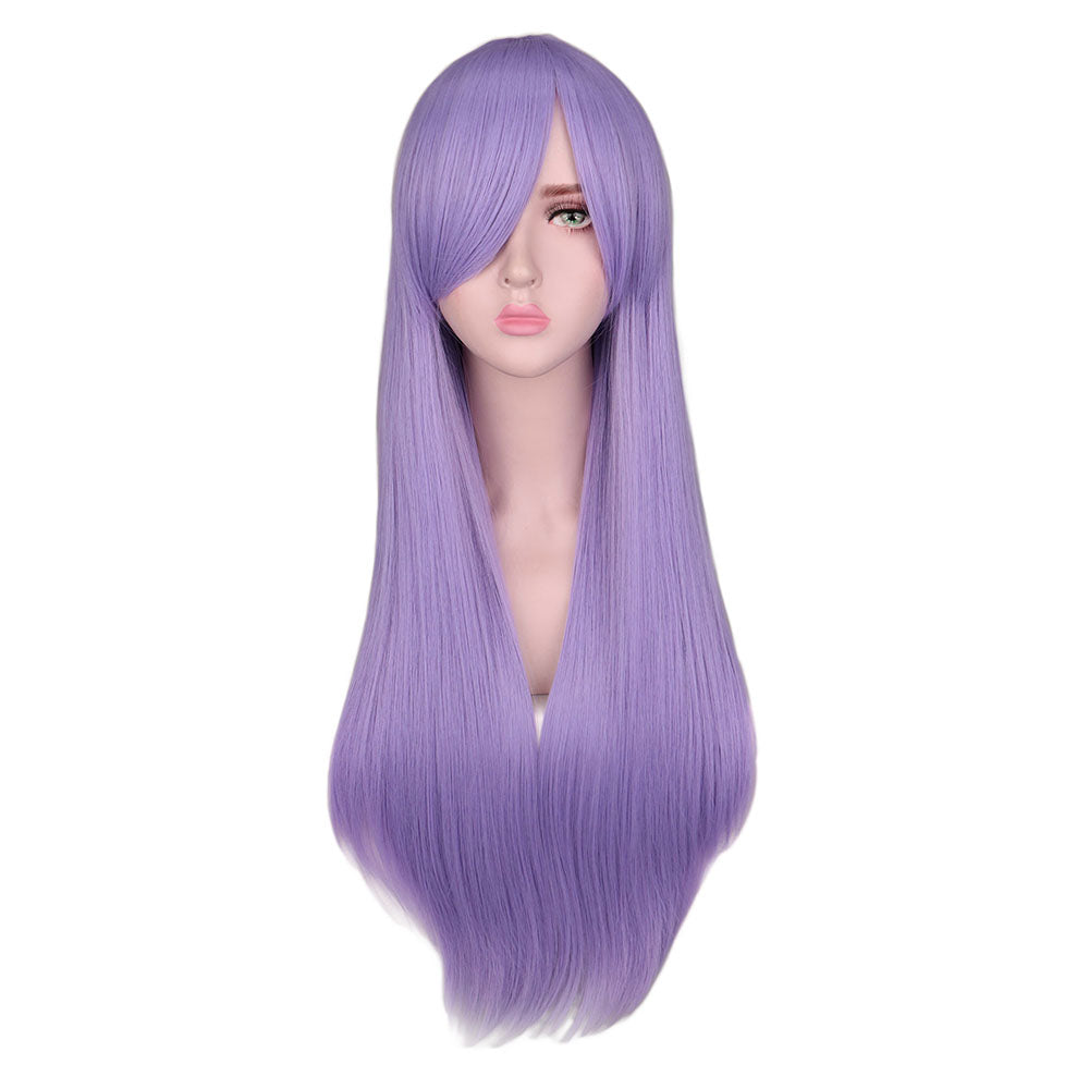 Long Straight Hair Wig Tape Mesh Matte Headgear