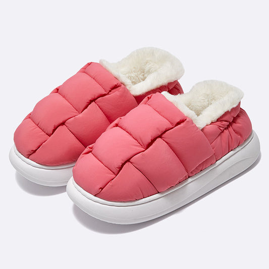 Fried Dough Twists Upper Down Cloth Wrapped Slippers