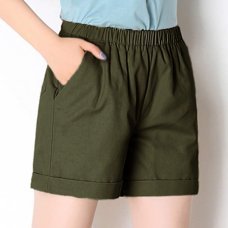 Oversized loose wide-leg home hot pants