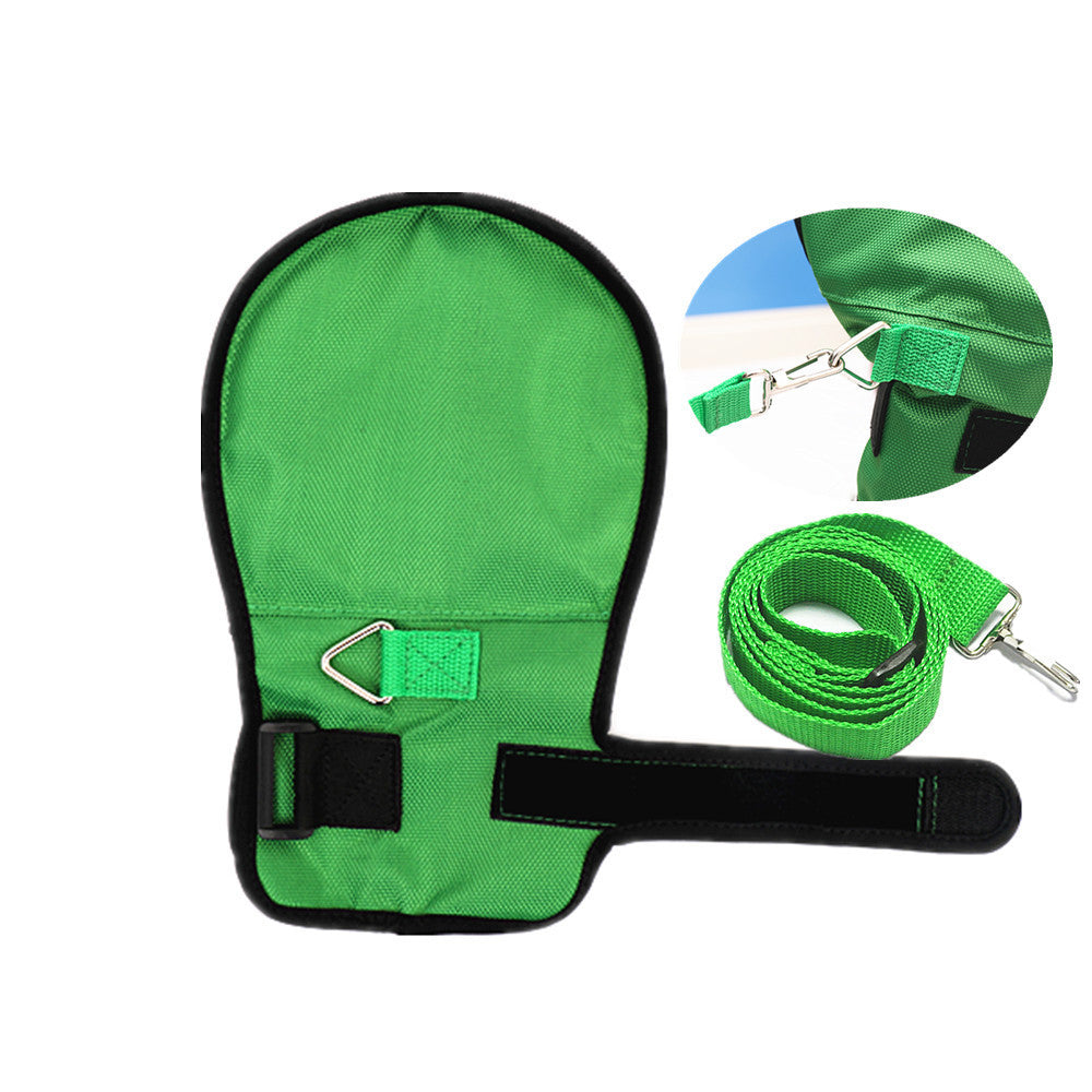 Detachable finger restraint gloves