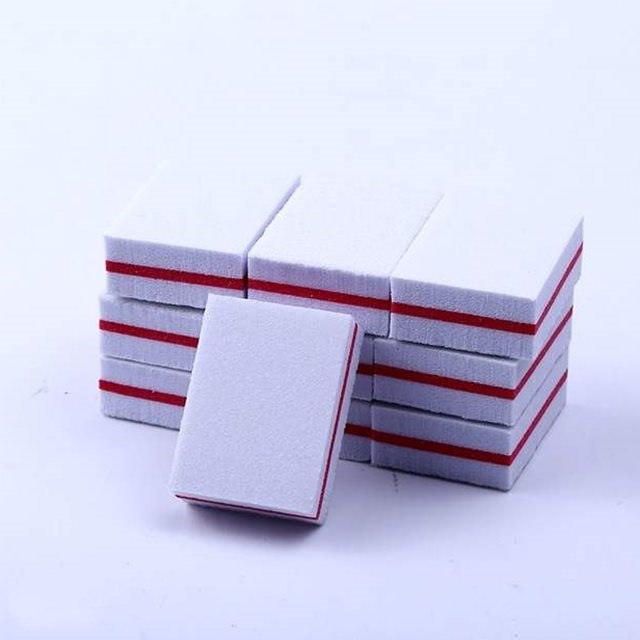 Two-sided mini nail file block
