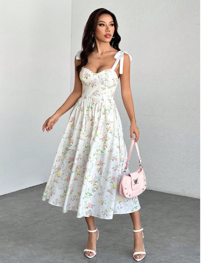 Slim-fit High-end Waist-cinching Dress