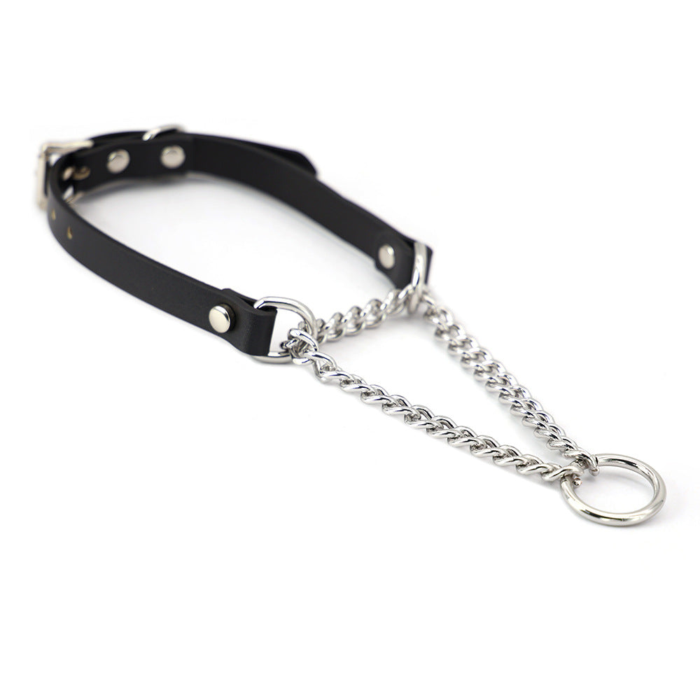 Tightening Collar Tightening Chain Punk Jewelry Black Cool Sub-culture