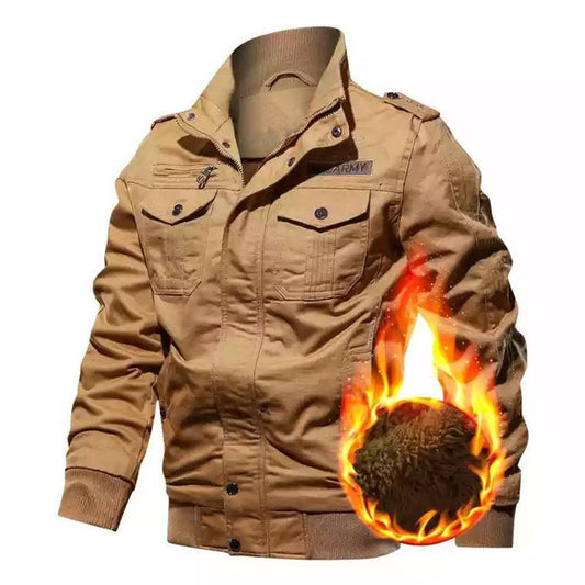 Herremode Casual Slim Fit Fleecejakke Top