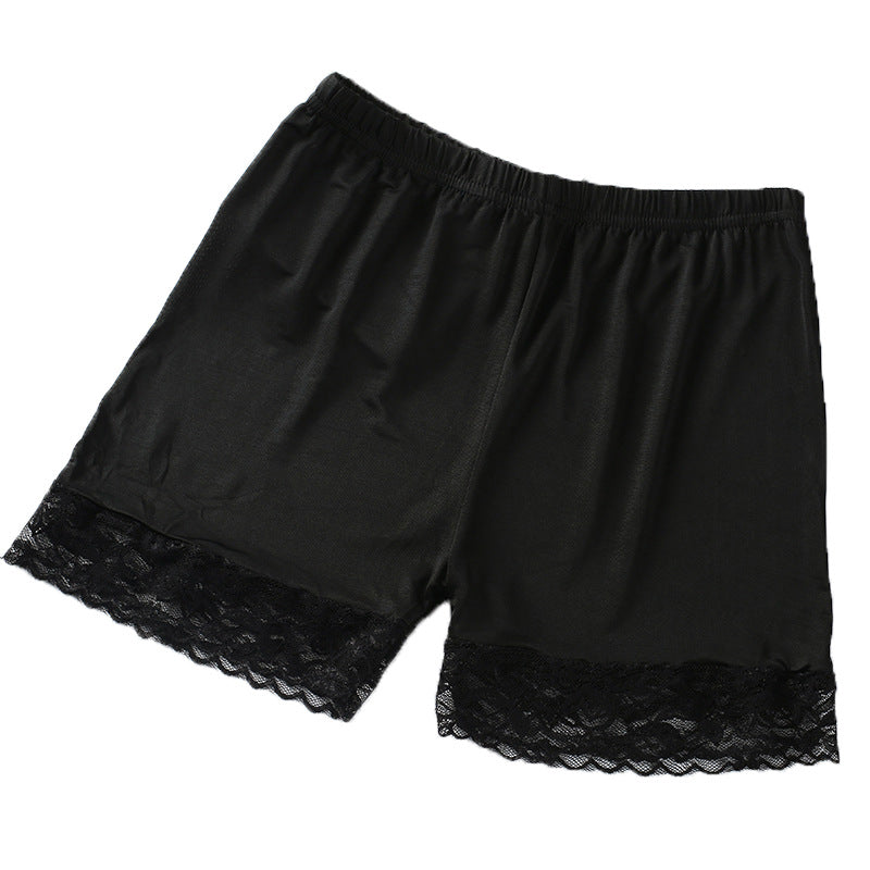 Ice silk seamless safety pants