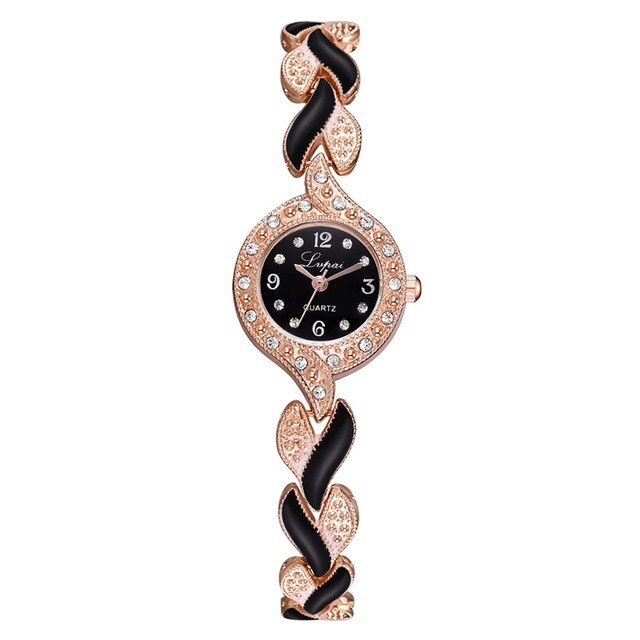 Niche diamond alloy bracelet watch ladies watch