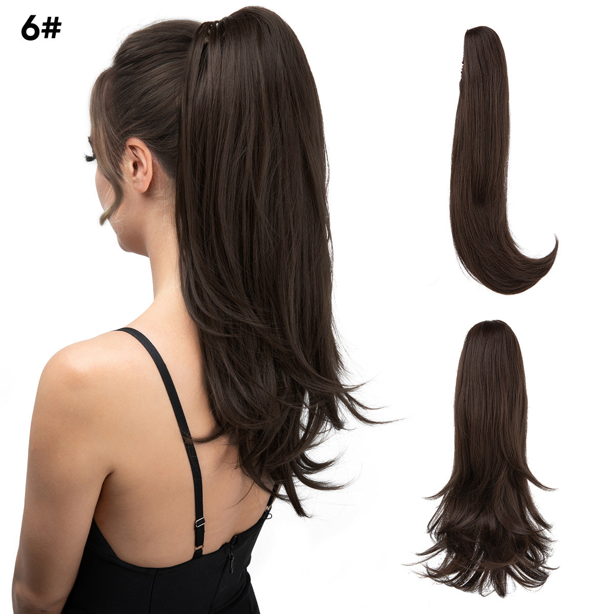 European And American Style Wig Women's Short Hair Ponytail