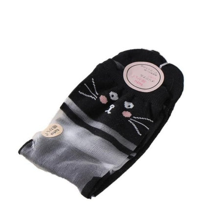 Smooth As Silk Cat Socks