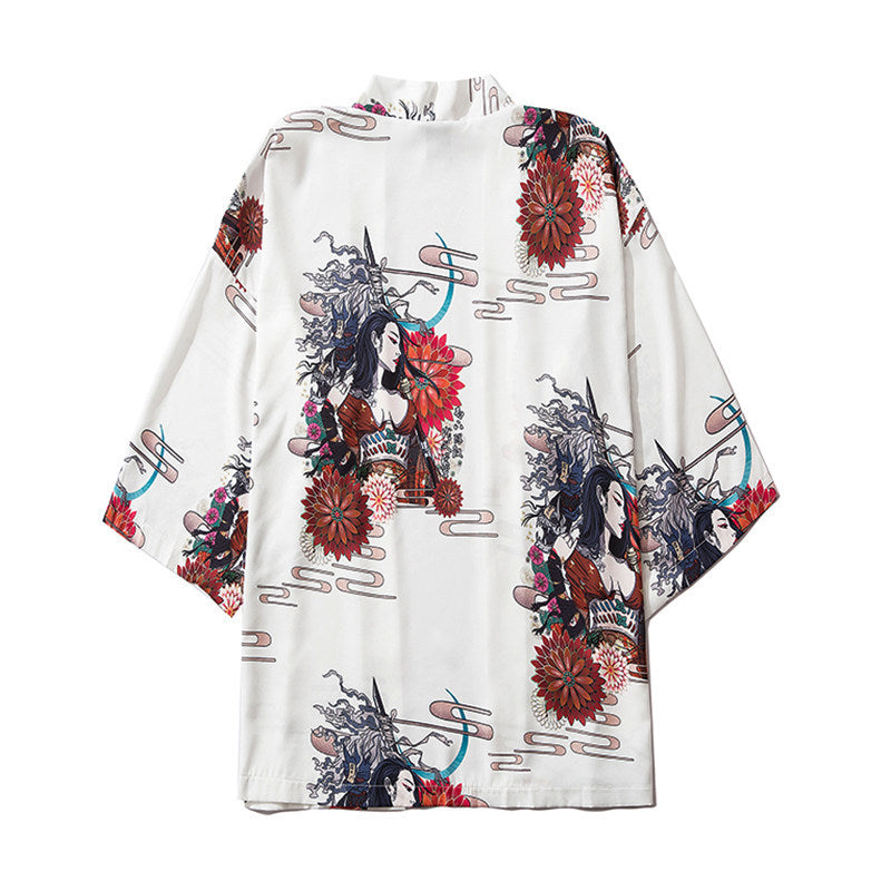 Kimono shirt loose robe