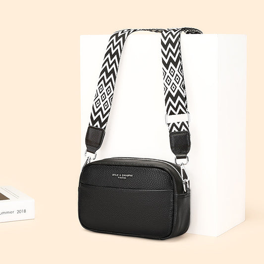 Damemode Enkel Førstelags Læder Enkeltskuldret Crossbody Taske