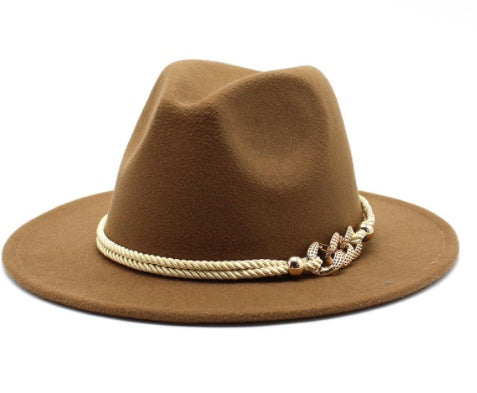 Women's Autumn And Winter British Style Jazz Hat