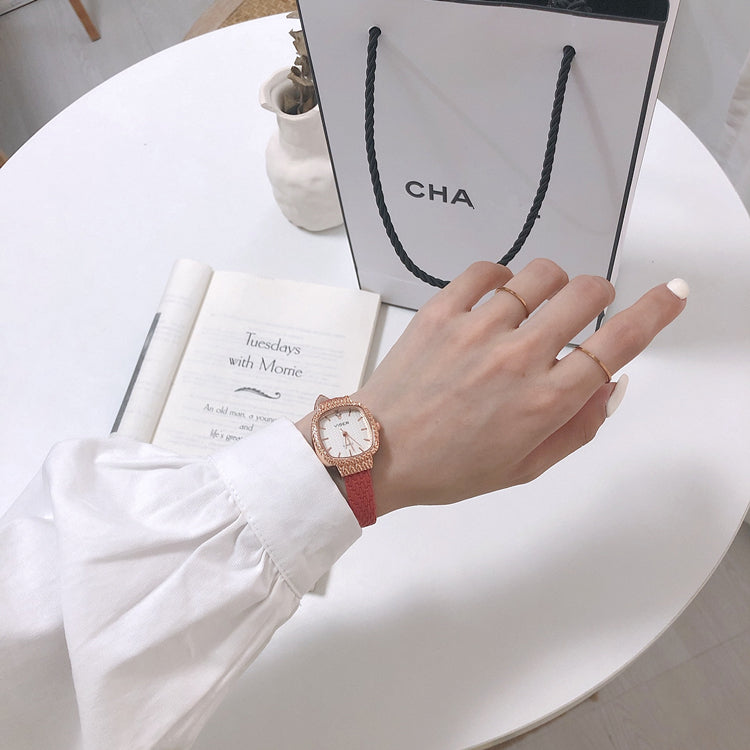 Watch with small dial