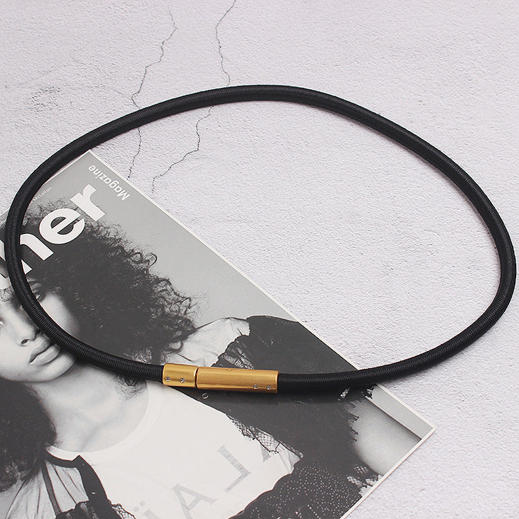 Decorative elastic belt