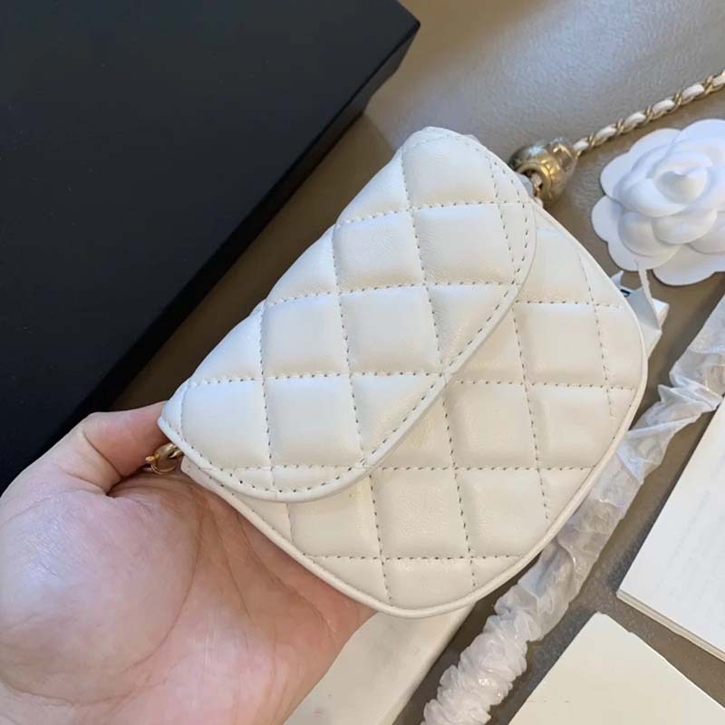 Lille Xiangfeng Lingge Kædetaske Messenger Mini Guldkugle